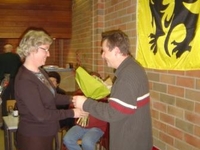 Bloemen van de voorzitter