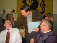 Georges en Arnold met Marc Demesmaecker